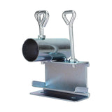 Sun Umbrella Mounting Clip Iron Parasol Fixing Clip Clamp Truck Umbrella Stand Clip for Balcony Railing - Top-Down View