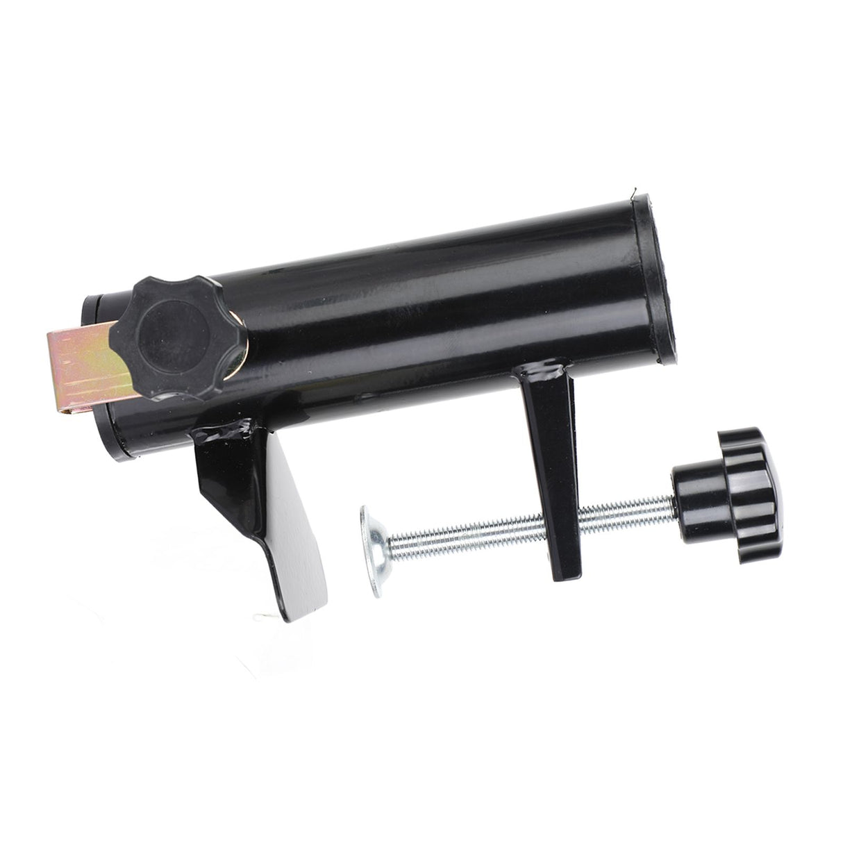 Umbrella Clamp Steel Outdoor Stable Umbrella Clip for Garden Yard Fishing Rod Black