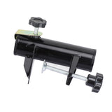 Umbrella Clamp Steel Outdoor Stable Umbrella Clip for Garden Yard Fishing Rod Black - Close-Up Angle