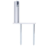 Portable Beach Umbrella Stake Heavy Duty Aluminium Alloy Sand Anchor for Outdoor Garden Yard