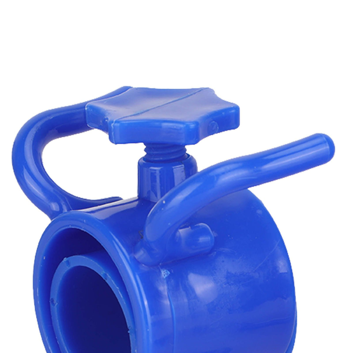 2Pcs Plastic Beach Umbrella Hanging Hook Umbrella Hanger 4 Prong Towel Hat Sunglasses Holder Blue