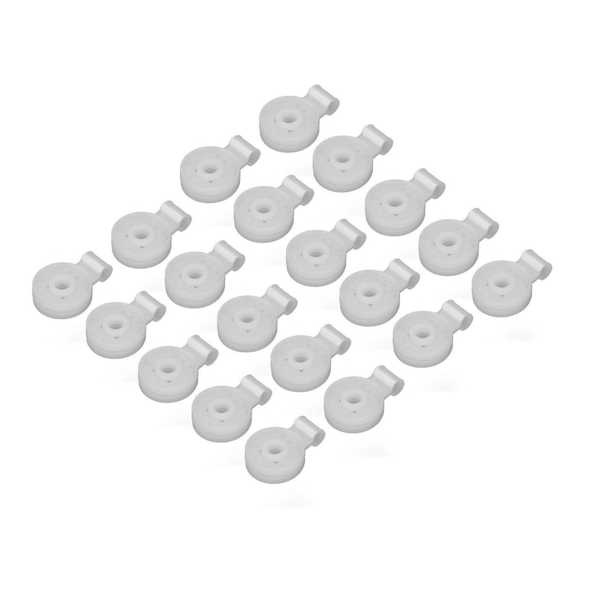20Pcs Sunshade Net Clip Round Shade Cloth Clips Greenhouse Film Fixing Clamp for Tent Greenhouse Accessories