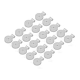 20Pcs Sunshade Net Clip Round Shade Cloth Clips Greenhouse Film Fixing Clamp for Tent Greenhouse Accessories