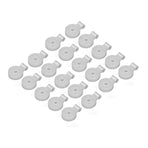 20Pcs Sunshade Net Clip Round Shade Cloth Clips Greenhouse Film Fixing Clamp for Tent Greenhouse Accessories