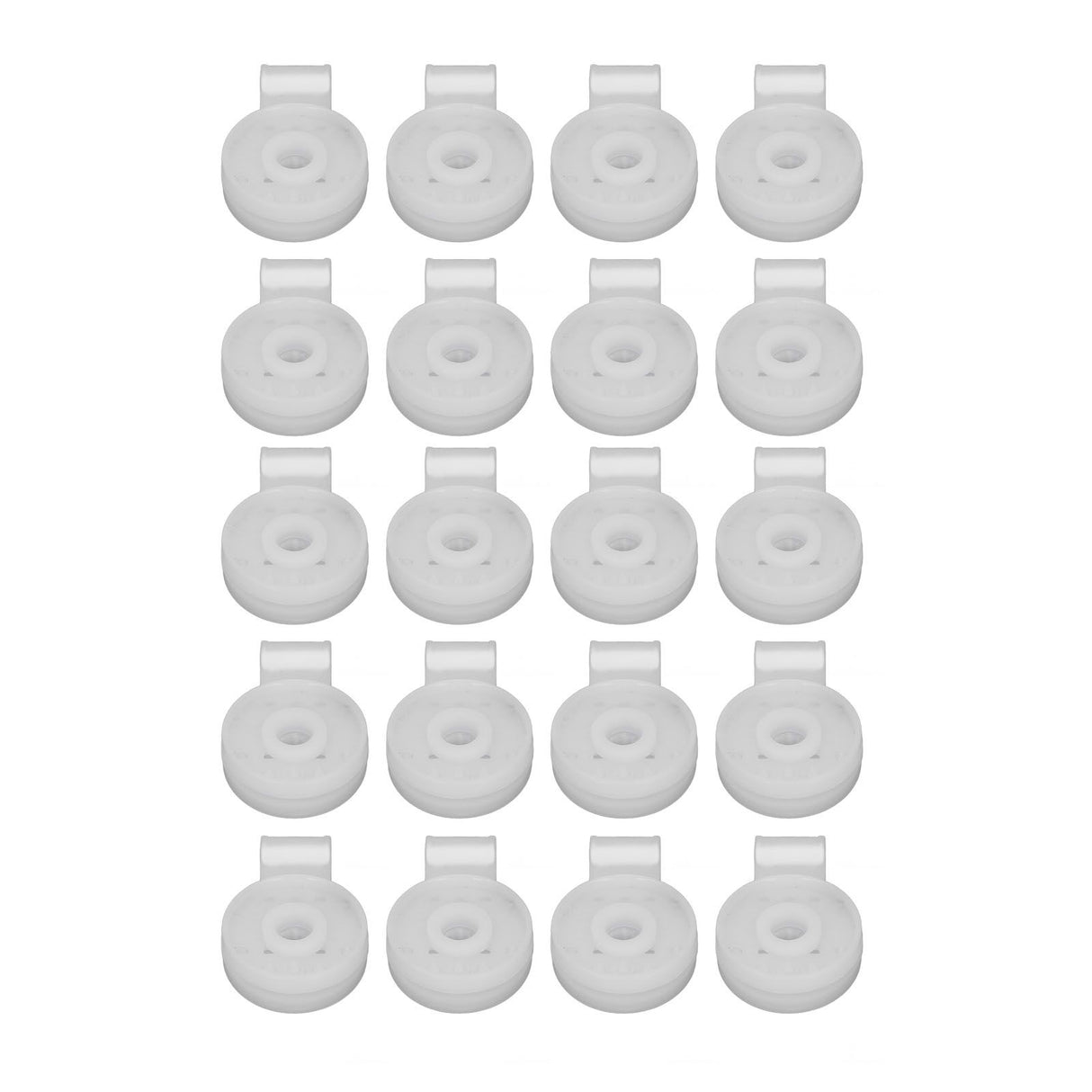20Pcs Sunshade Net Clip Round Shade Cloth Clips Greenhouse Film Fixing Clamp for Tent Greenhouse Accessories