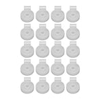20Pcs Sunshade Net Clip Round Shade Cloth Clips Greenhouse Film Fixing Clamp for Tent Greenhouse Accessories