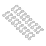 20Pcs Sunshade Net Clip Round Shade Cloth Clips Greenhouse Film Fixing Clamp for Tent Greenhouse Accessories