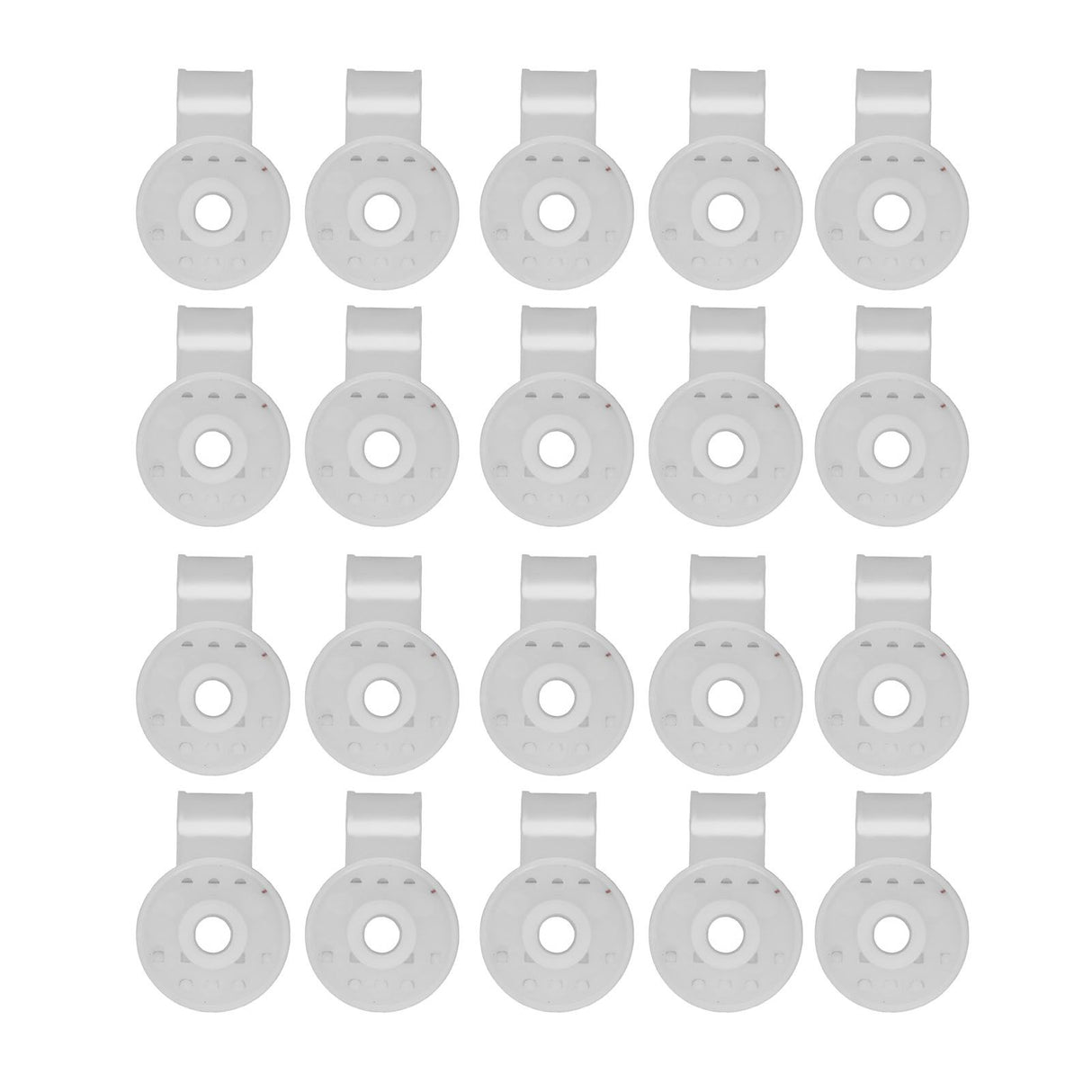 20Pcs Sunshade Net Clip Round Shade Cloth Clips Greenhouse Film Fixing Clamp for Tent Greenhouse Accessories