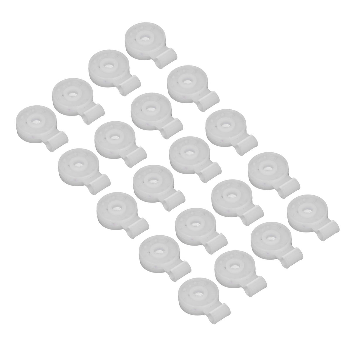 20Pcs Sunshade Net Clip Round Shade Cloth Clips Greenhouse Film Fixing Clamp for Tent Greenhouse Accessories