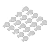 20Pcs Sunshade Net Clip Round Shade Cloth Clips Greenhouse Film Fixing Clamp for Tent Greenhouse Accessories