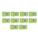 10pcs G1/2 Thread Gardening Water Hose Quick Connector Nipple Kit Water Pipe Irrigations Thread Joint System for Watering - Front View