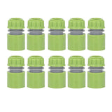 10pcs G1/2 Thread Gardening Water Hose Quick Connector Nipple Kit Water Pipe Irrigations Thread Joint System for Watering