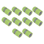 10pcs G1/2 Thread Gardening Water Hose Quick Connector Nipple Kit Water Pipe Irrigations Thread Joint System for Watering