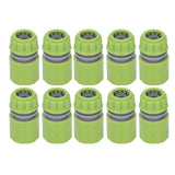 10pcs G1/2 Thread Gardening Water Hose Quick Connector Nipple Kit Water Pipe Irrigations Thread Joint System for Watering - Extra Image