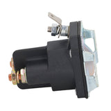 3 Pole Universal Starter Solenoid 12 V 435097 Start Solenoid for MTD 109946 146154 T1200 Lawn Mower - Close-Up Angle