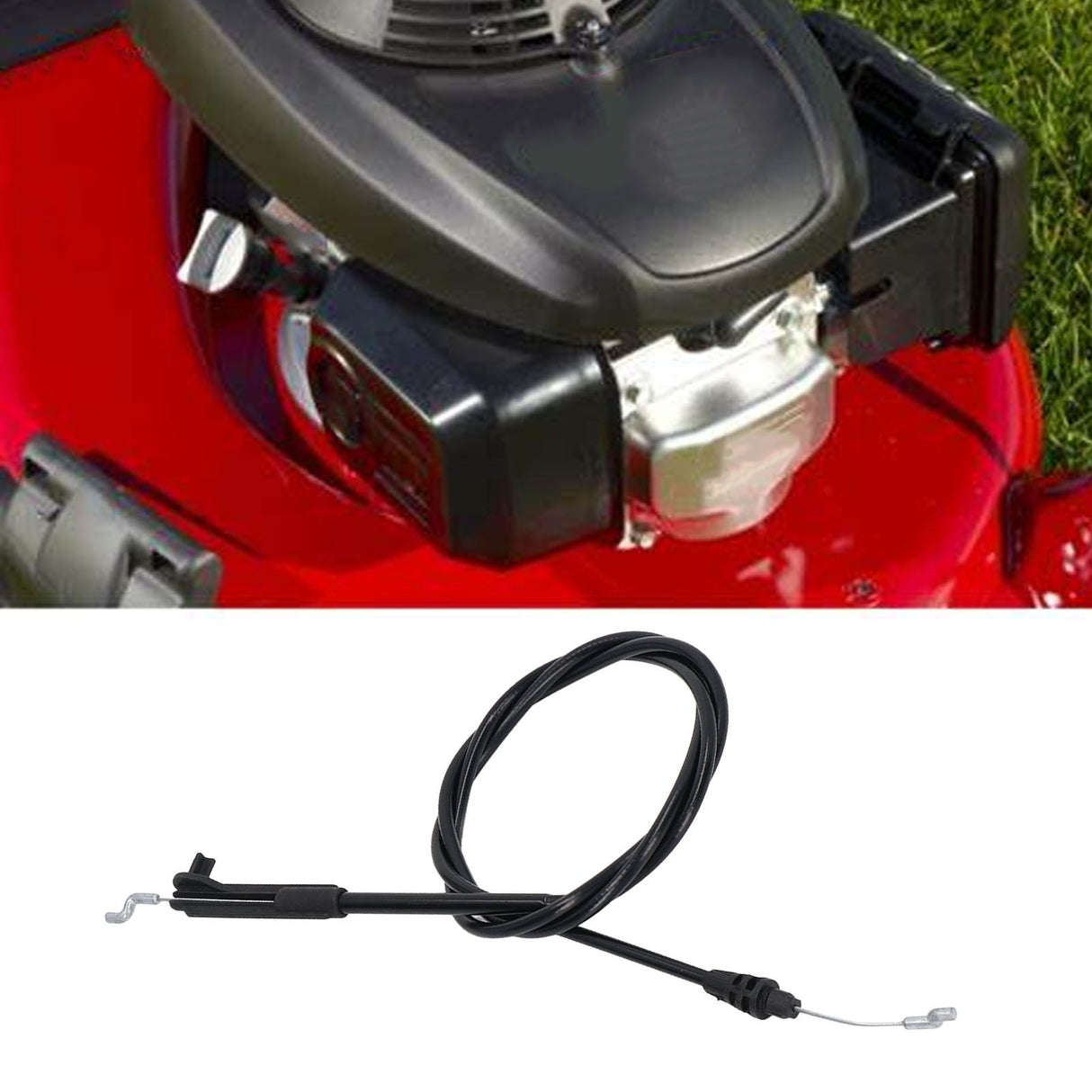 Lawn Mower Brake Cable 139 6594 Brake Stop Cable Replacement for 21462 21464 Recycling Mower