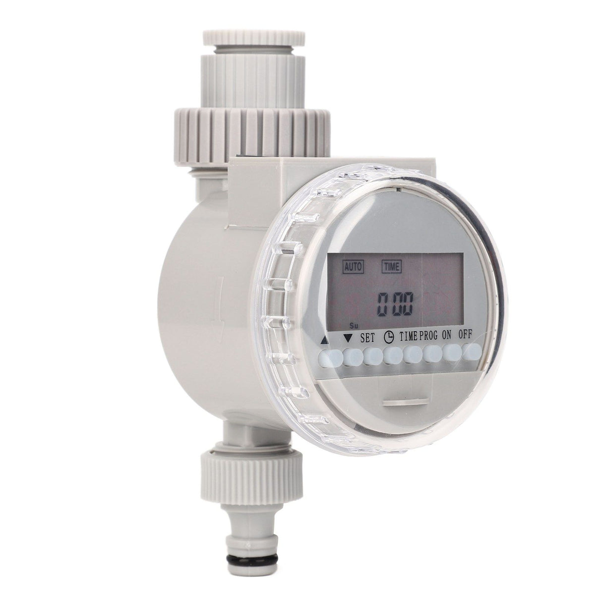 Solar Water Timer Smart Automatic Watering Irrigation Controller System with LCD Display Screen for Home Garden