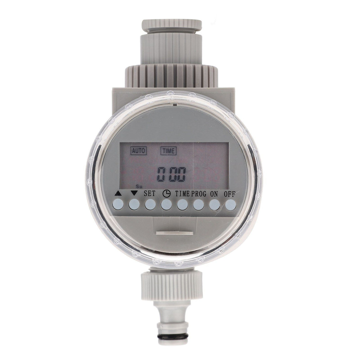 Solar Water Timer Smart Automatic Watering Irrigation Controller System with LCD Display Screen for Home Garden