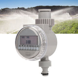 Solar Water Timer Smart Automatic Watering Irrigation Controller System with LCD Display Screen for Home Garden - Extra Image