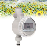 Solar Water Timer Smart Automatic Watering Irrigation Controller System with LCD Display Screen for Home Garden - Extra Image