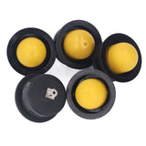 5Pcs Blower Carburetor Bottom Iron Primer Bulb for Fuxtec FX RM Series Lawn Mower Carburetor Primer Bulb - Front View