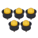 5Pcs Blower Carburetor Bottom Iron Primer Bulb for Fuxtec FX RM Series Lawn Mower Carburetor Primer Bulb - 45-Degree Angle