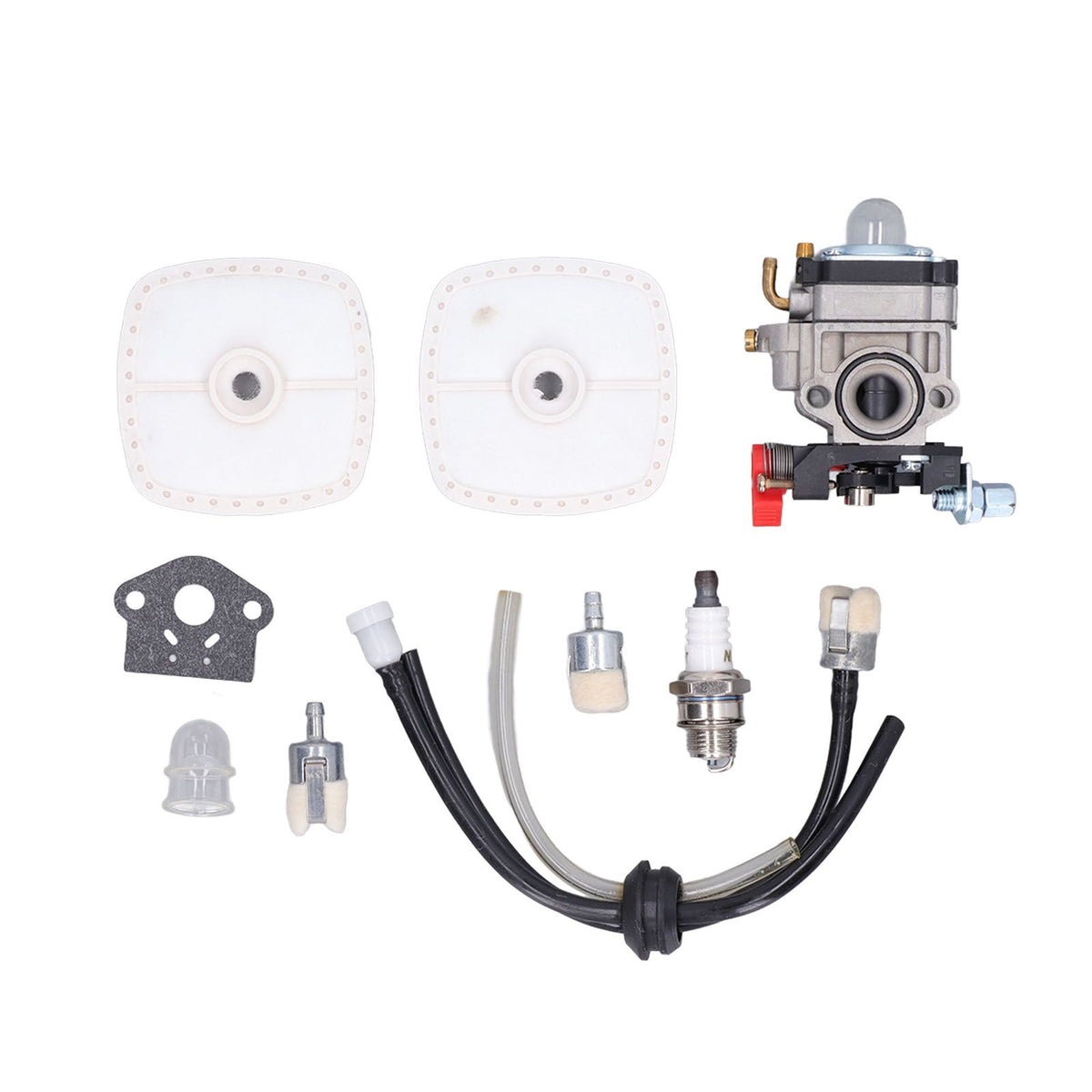 Lawn Mower Carburetor Kit for Shindaiwa 81742 AH242 AHS242 C242 T242X T242 LE242 String Trimmer 62100‑81010
