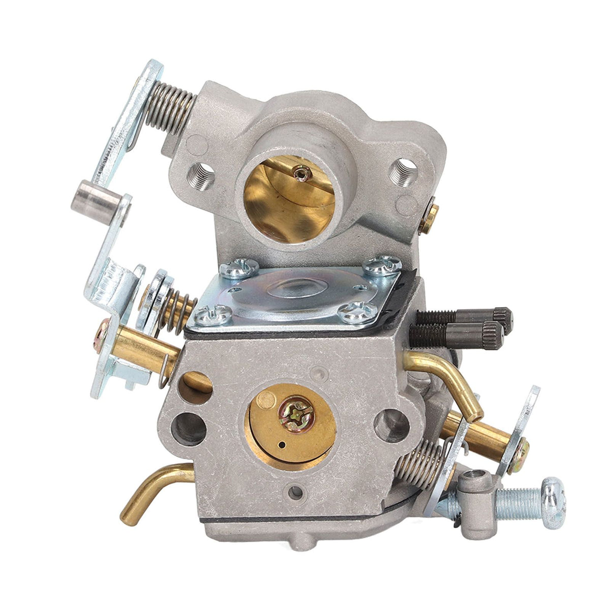 Chainsaw Carburetor Kit with Spark Plug Oil Filter Check Valve for Poulan SM4218AVX SM4518AVX