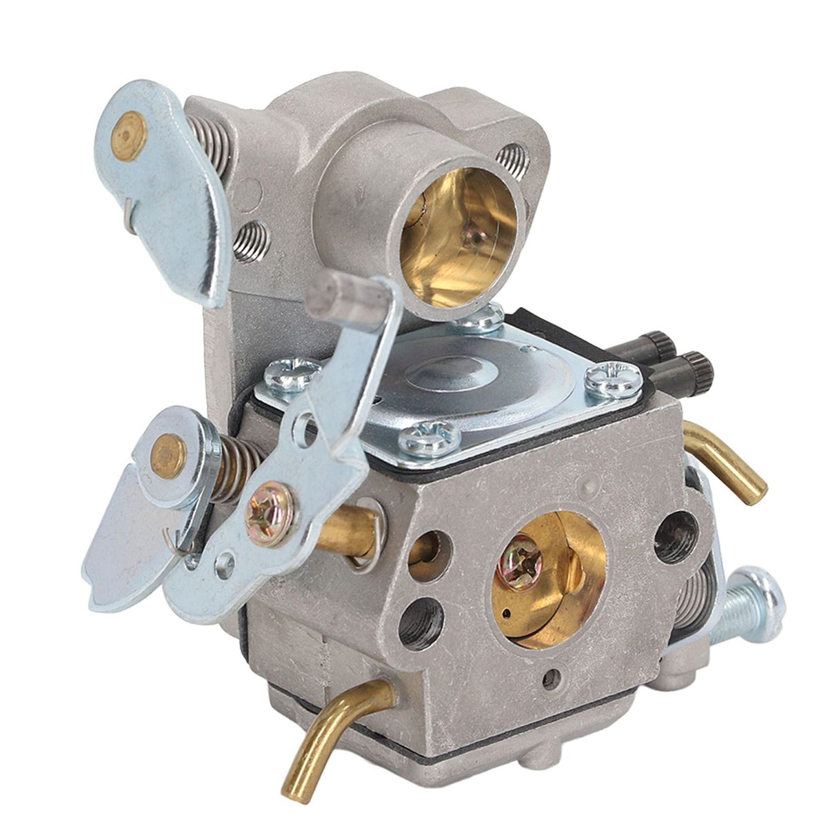 Chainsaw Carburetor Kit with Spark Plug Oil Filter Check Valve for Poulan SM4218AVX SM4518AVX