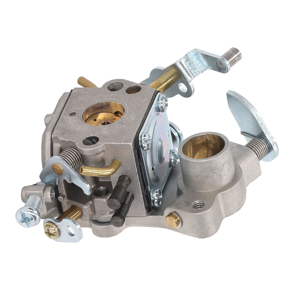 Chainsaw Carburetor Kit with Spark Plug Oil Filter Check Valve for Poulan SM4218AVX SM4518AVX