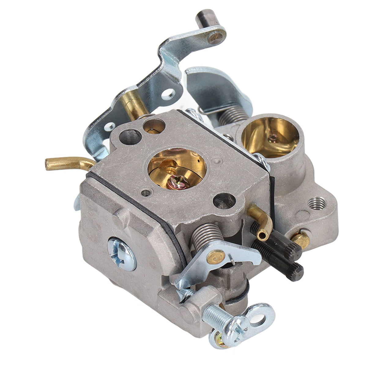 Chainsaw Carburetor Kit with Spark Plug Oil Filter Check Valve for Poulan SM4218AVX SM4518AVX