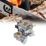 Chainsaw Carburetor Kit with Spark Plug Oil Filter Check Valve for Poulan SM4218AVX SM4518AVX