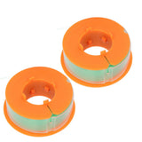 2Pcs Lawn Mower Spool Line Nylon Trimmer Accessories Replacement Fit for BOSCH ART 30 ART 30FA Green - Extra Image