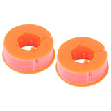 2Pcs Lawn Mower Spool Line Nylon Trimmer Accessories Replacement Fit for BOSCH ART 30 ART 30FA Orange
