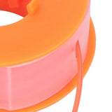 2Pcs Lawn Mower Spool Line Nylon Trimmer Accessories Replacement Fit for BOSCH ART 30 ART 30FA Orange