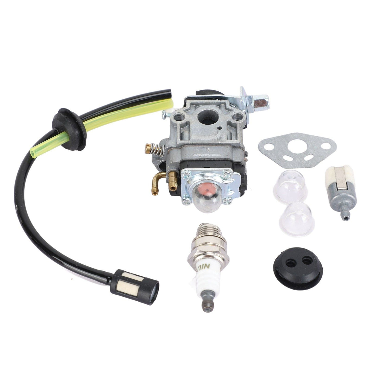 Lawn Mower Carburetor Kit Spark Plug Filter Line for TH23 TH26 TH34 23CC 25CC 26CC 33CC 35CC