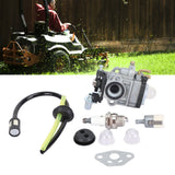 Lawn Mower Carburetor Kit Spark Plug Filter Line for TH23 TH26 TH34 23CC 25CC 26CC 33CC 35CC