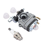 Lawn Mower Carburetor Kit Spark Plug Filter Line for TH23 TH26 TH34 23CC 25CC 26CC 33CC 35CC