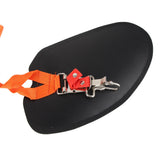 Adjustable Lawn Mower Strap with Soft Pad Labor Saving Garden Trimmer Double Shoulder Strap - Extra Image
