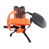 Trimmer Shoulder Strap Flexible Adjustable Length Nylon Oxford Cloth Grass Trimmer Harness Strap for Garden - Front View