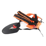 Trimmer Shoulder Strap Flexible Adjustable Length Nylon Oxford Cloth Grass Trimmer Harness Strap for Garden - Top-Down View