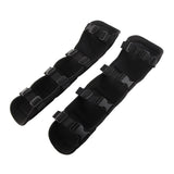Knee Pads High Strength Protection Comfortable Easy Remove Optimal Fit Ventilation Chain Saw Shin Guards - Top-Down View