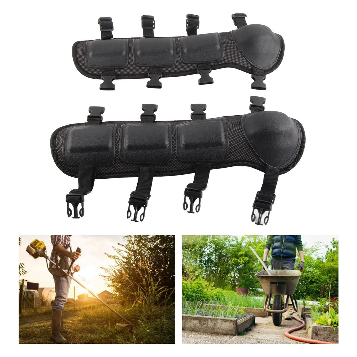 Knee Pads High Strength Protection Comfortable Easy Remove Optimal Fit Ventilation Chain Saw Shin Guards
