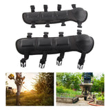 Knee Pads High Strength Protection Comfortable Easy Remove Optimal Fit Ventilation Chain Saw Shin Guards - Extra Image