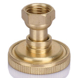 Garden Atomizing Nozzle Copper G3/8 Internal Thread Straight Head 8 Holes Water Pipe Spray Head for Agricultural