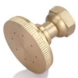 Garden Atomizing Nozzle Copper G3/8 Internal Thread Straight Head 8 Holes Water Pipe Spray Head for Agricultural - Extra Image