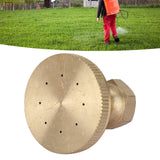 Garden Atomizing Nozzle Copper G3/8 Internal Thread Straight Head 8 Holes Water Pipe Spray Head for Agricultural - Extra Image