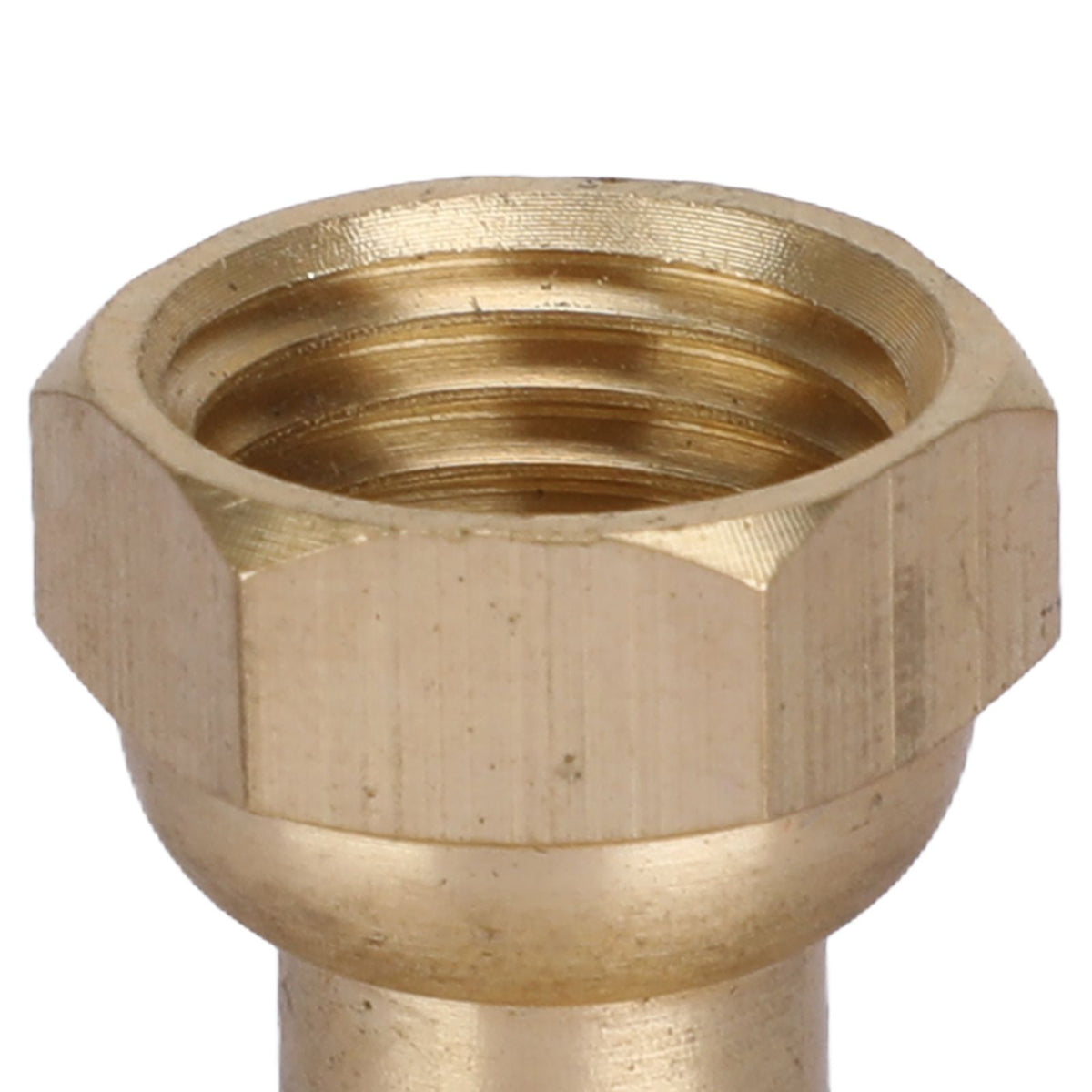Garden Atomizing Nozzle Copper G3/8 Internal Thread Straight Head 8 Holes Water Pipe Spray Head for Agricultural