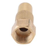 G3/8 Internal Thread High Pressure Sprayer Nozzle Ceramic Brass Watering Tool for Courtyard Agriculture 0.8mm/0.03in Hole - Side View