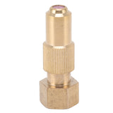 G3/8 Internal Thread High Pressure Sprayer Nozzle Ceramic Brass Watering Tool for Courtyard Agriculture 0.8mm/0.03in Hole